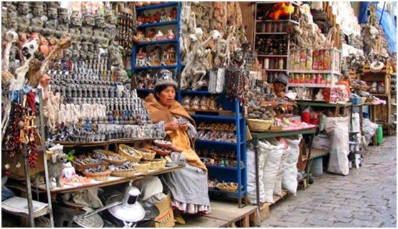 Khu chợ bùa chú và đồ vật trấn yểm ở châu Phi